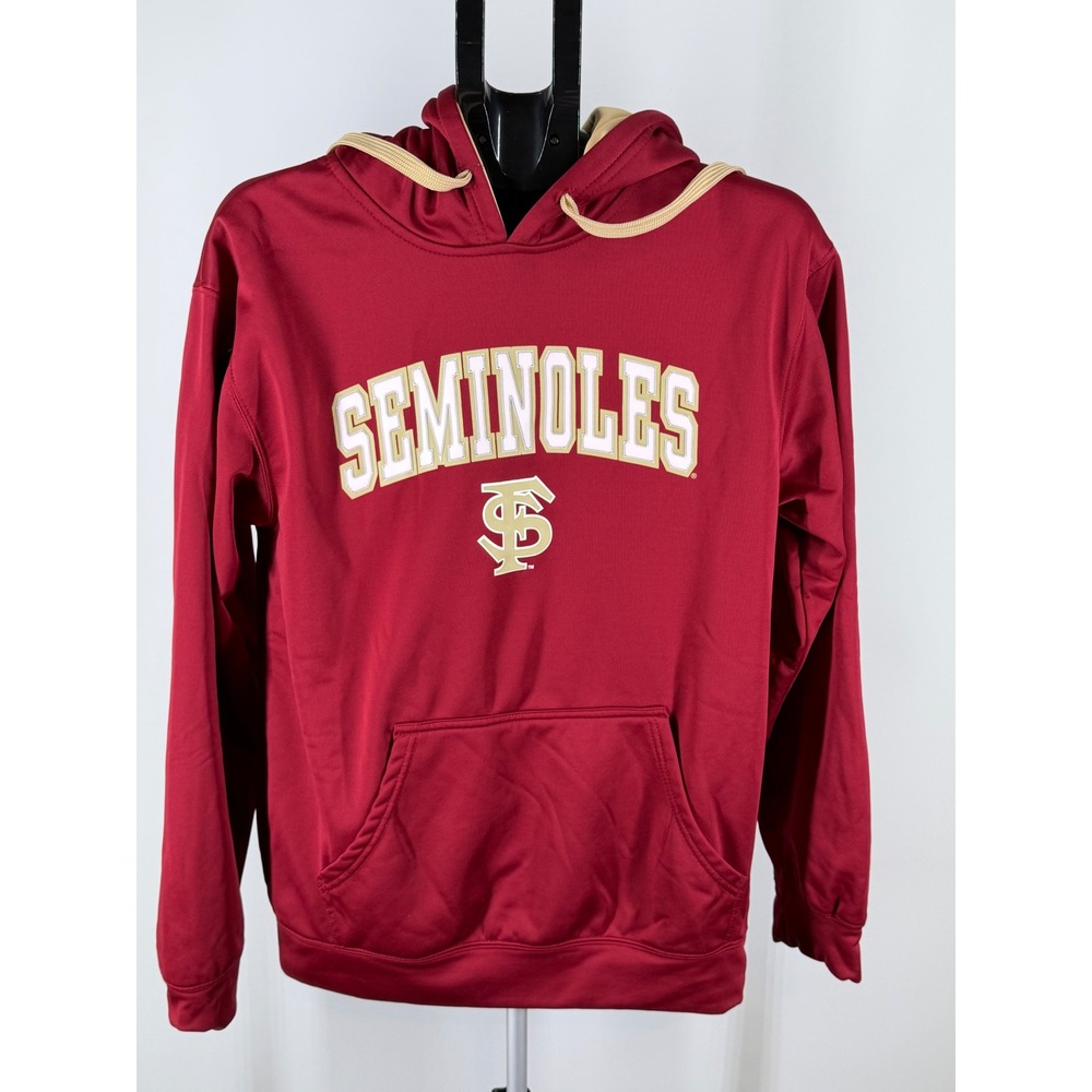Pro Edge Florida State Seminoles Hoodie Maroon Mens Medium FSU Sweatshirt